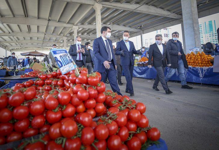 Ankara Valisi Şahin, pazar ve marketlerde alınan tedbirleri yerinde inceledi: G1