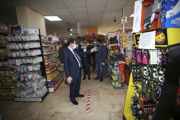 Ankara Valisi Şahin, pazar ve marketlerde alınan tedbirleri yerinde inceledi: G2
