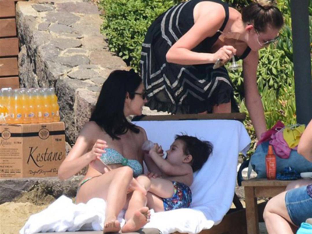 Ahu ve Kemal'in keyfi yerinde