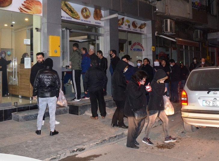 Ordu’da vatandaşlar fırın ve marketlere akın etti G2