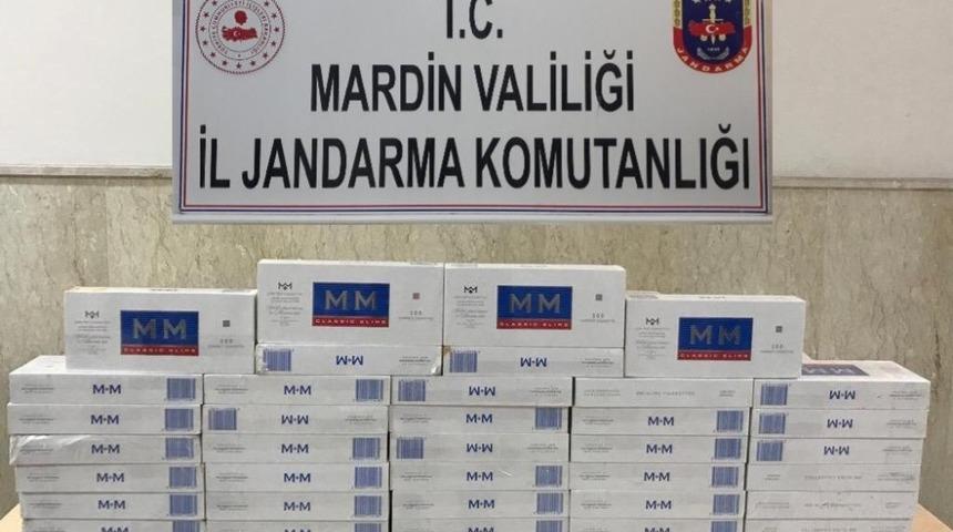 Mardin&rsquo;de 2 bin 440 paket ka&ccedil;ak sigara ele ge&ccedil;irildi
