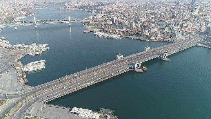 Sokağa çıkma yasağı sonrası İstanbul bomboş kaldı G3