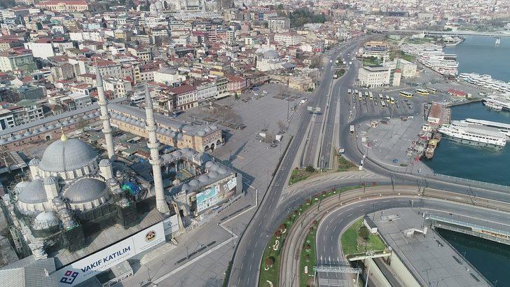 Sokağa çıkma yasağı sonrası İstanbul bomboş kaldı G5