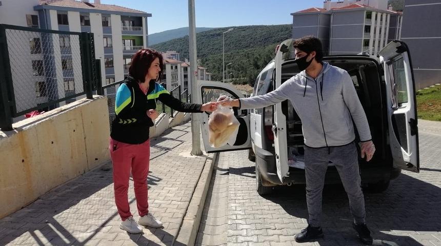 Menteşe’de fırınlar ekmek dağıtımına başladı