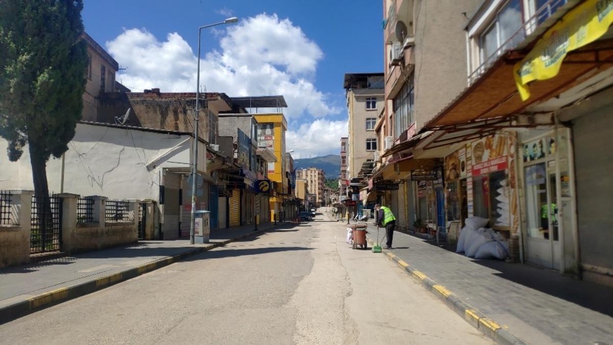 Yasak devrede, vatandaş evinde