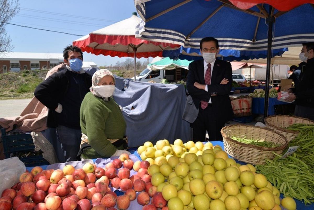 Bolu Valisi Ahmet &Uuml;mit, korona vir&uuml;s tedbirlerini yerinde inceledi