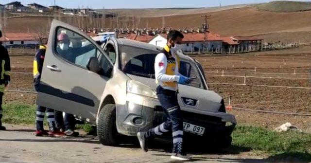 Çorum’da trafik kazası: 2 yaralı