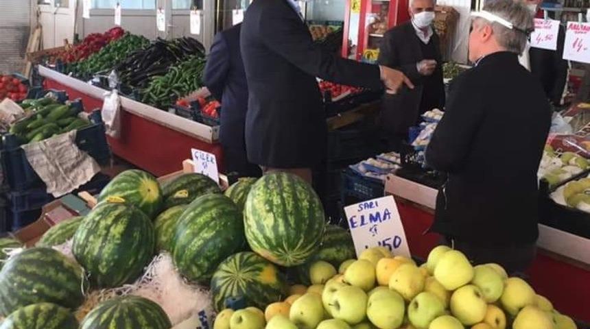 Gölbaşı Kaymakamı Köksal gıda denetimine katıldı