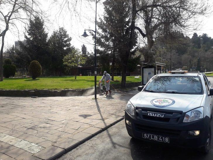 Kdz. Ereğli belediyesi dezenfekte çalışmalarını sürdürüyor G1