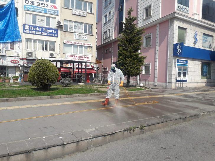 Kdz. Ereğli belediyesi dezenfekte çalışmalarını sürdürüyor G2