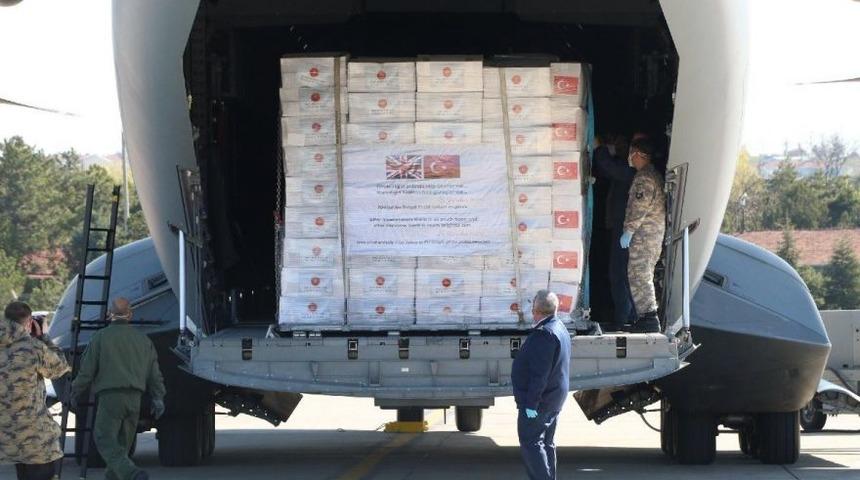 İngiltere'den T&uuml;rkiye'ye tıbbi yardım teşekk&uuml;r&uuml;