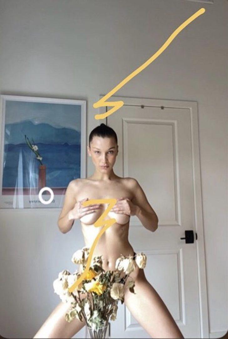Bella Hadid, Vogue İtalya için çıplak poz verdi G2