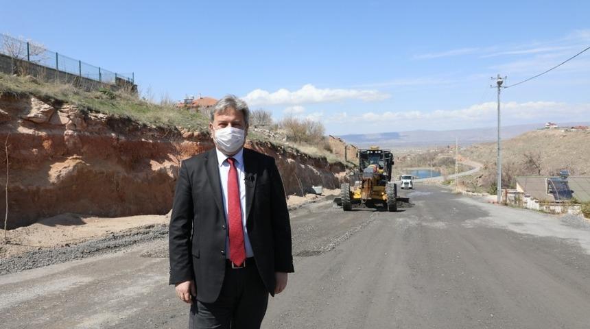 Kayabağ Mahallesi&rsquo;nde alt yapı tamamlandı asfalt &ccedil;alışmaları devam ediyor