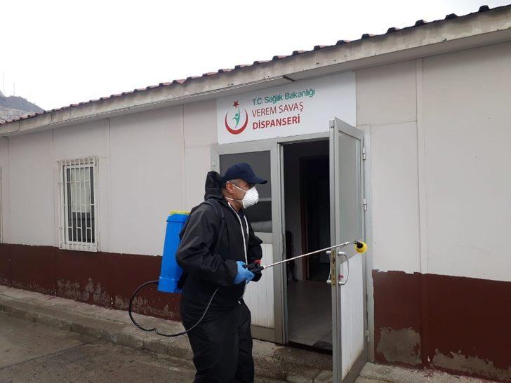 Hakkari’de dezenfekte çalışmaları sürüyor G2