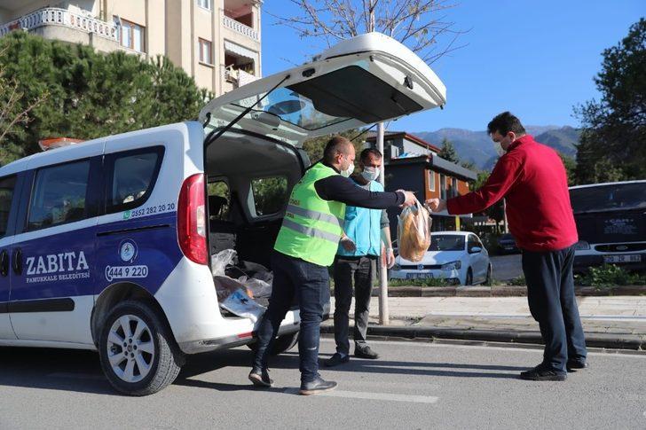Pamukkale Belediyesi on binlerce ekmeği vatandaşlara ulaştırdı G1