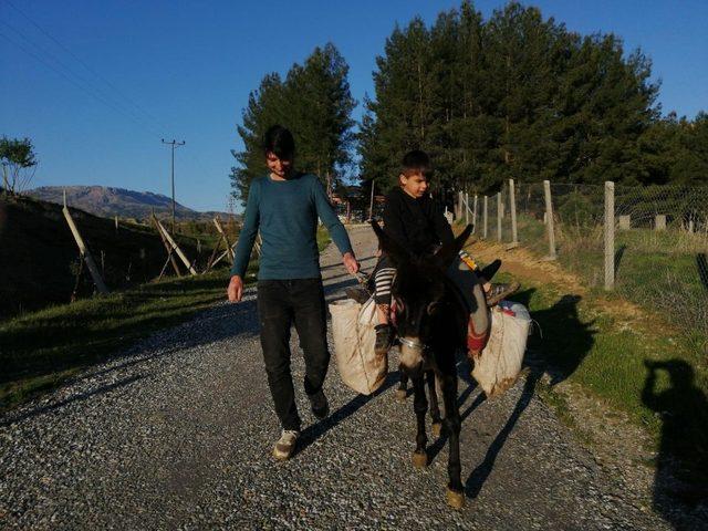 Heyelan köylülerin susuz kalmasına neden oldu