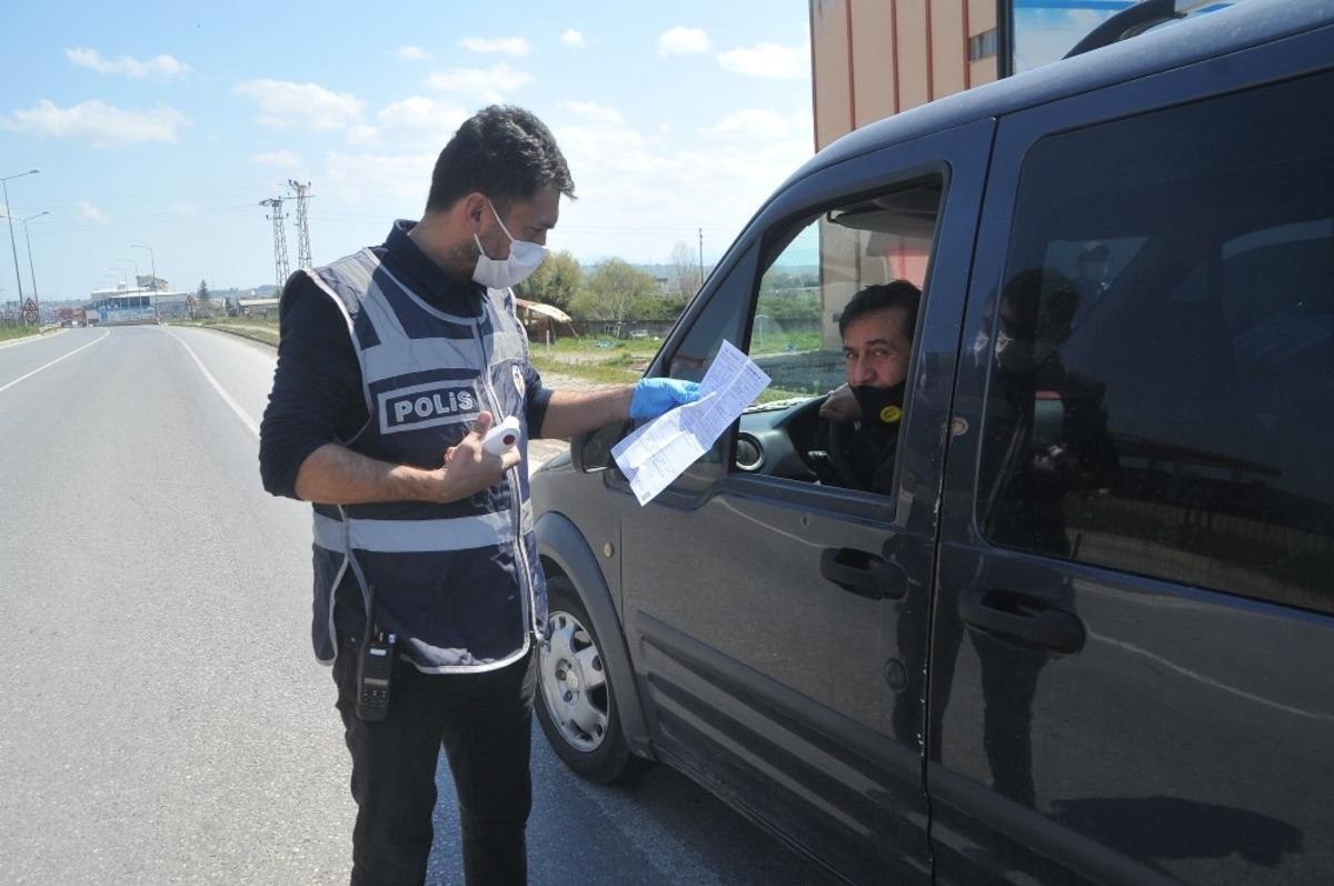 Uygulama noktasında s&uuml;r&uuml;c&uuml;lerin ateşleri &ouml;l&ccedil;&uuml;ld&uuml;
