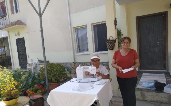 Ortaca’da CHP’li kadınlar maske üretimi için kolları sıvadı G4