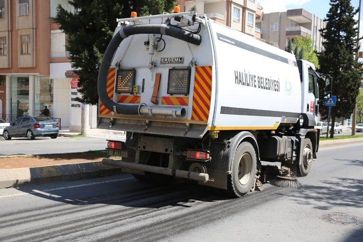 Haliliye’de çalışmalar sokağa çıkma yasağında da sürdü G3