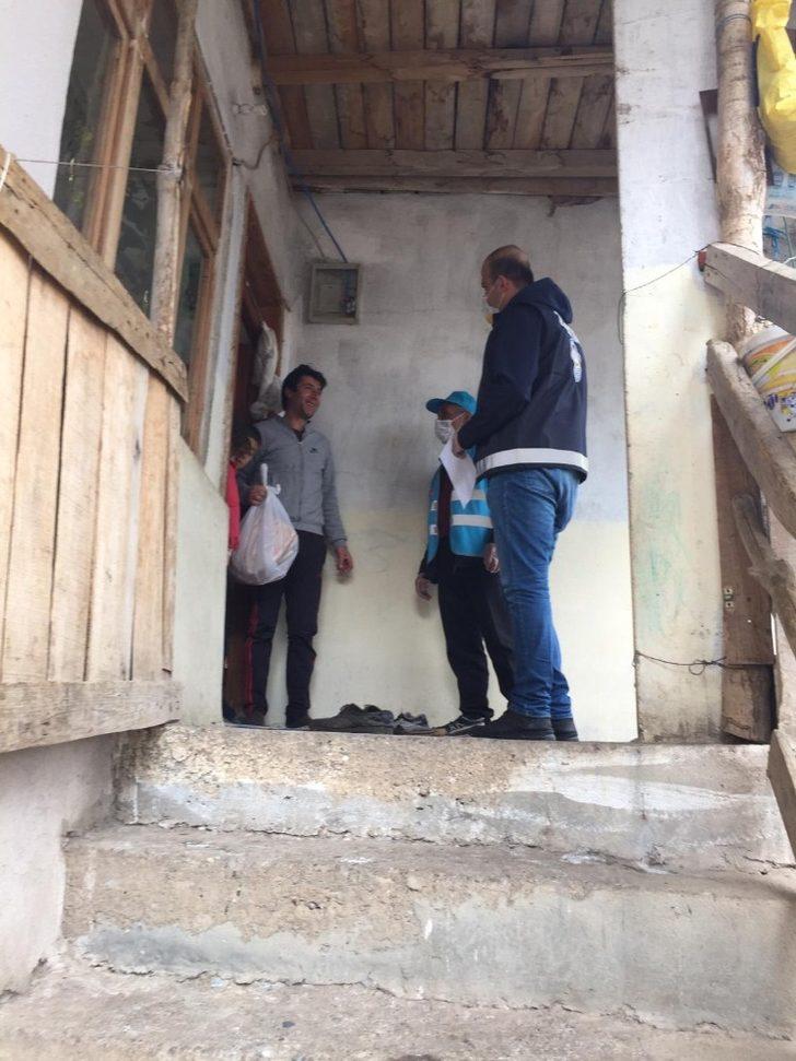 Bahçesaray bedediyesi evde kalan vatandaşları unutmadı G3