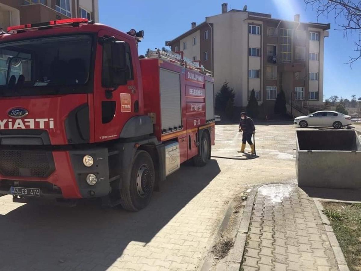 Sokaklar tekrar dezenfekte edildi