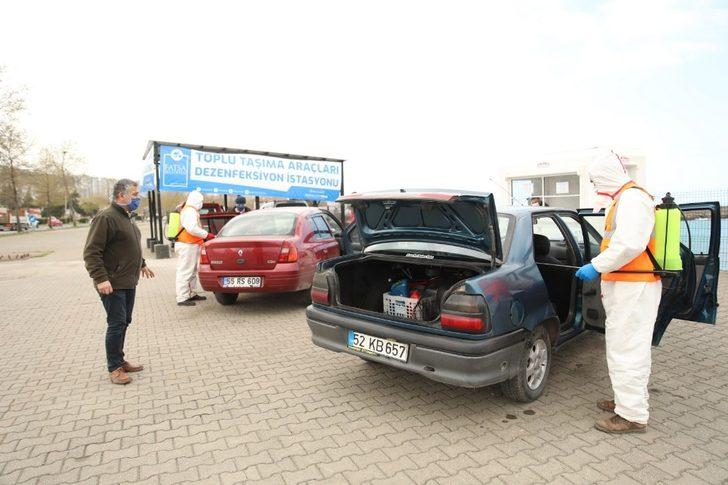 Dezenfeksiyon istasyonu virüse karşı kalkan oldu G1