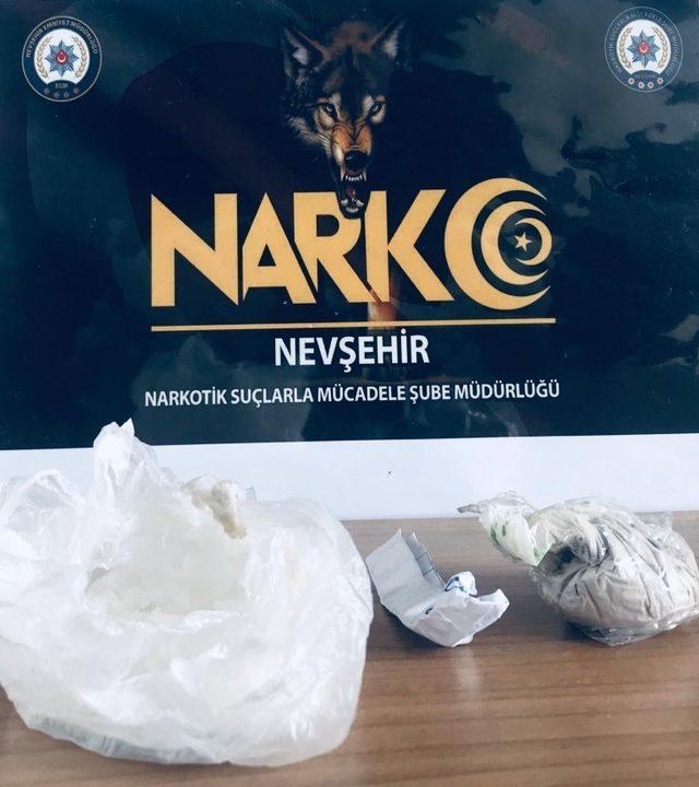 Nevşehir’de uyuşturucudan 2 kişi tutuklandı