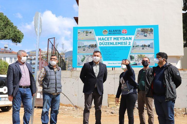 Başkan Yücel yapım çalışmalarını inceledi G2