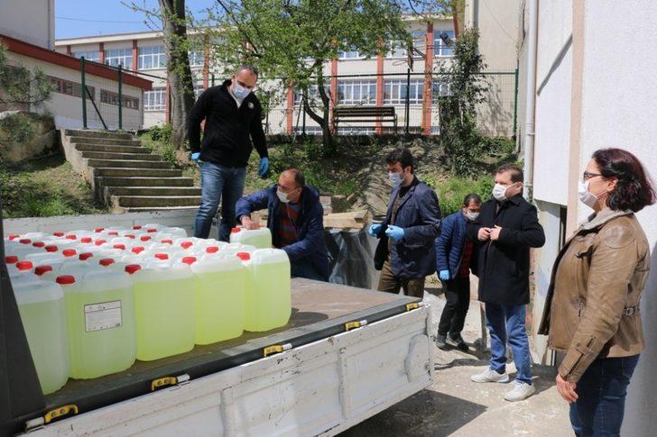 Kartal Belediyesi, Meslek Lisesinden 2 ton solüsyon satın aldı G4