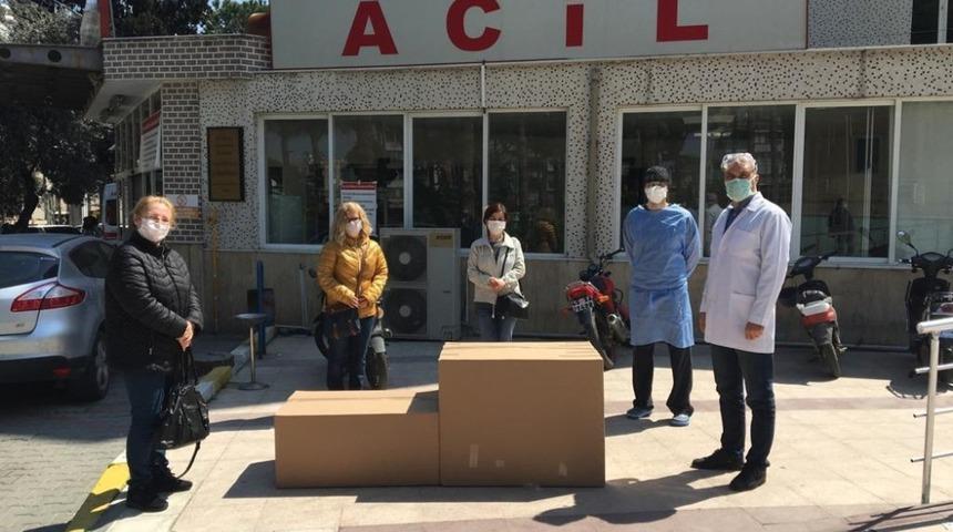 Yardımseverlerden koruyucu tulum desteği