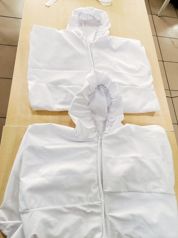 Ardahan Halk Eğitim Merkezinde maske üretimi G3