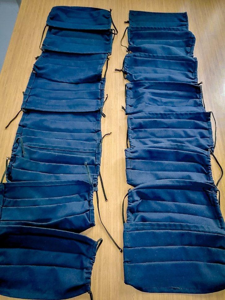 Ardahan Halk Eğitim Merkezinde maske üretimi G5