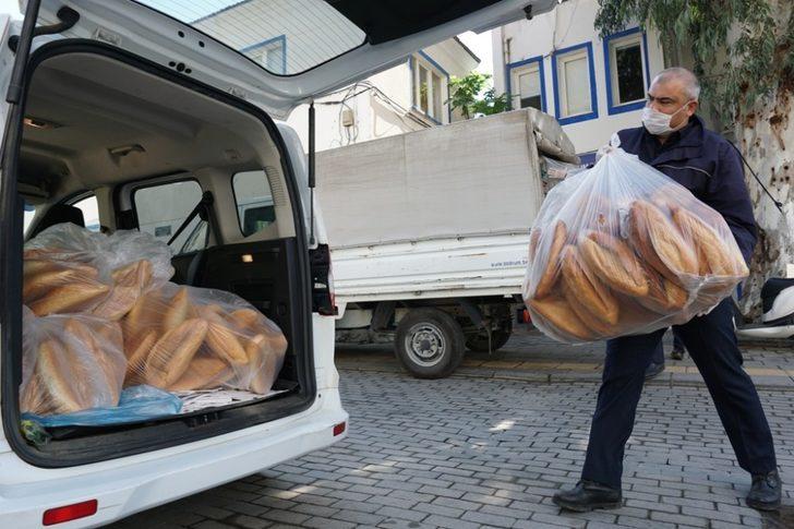 Bodrum’da 17 bin 700 ekmek halka ücretsiz dağıtıldı G1