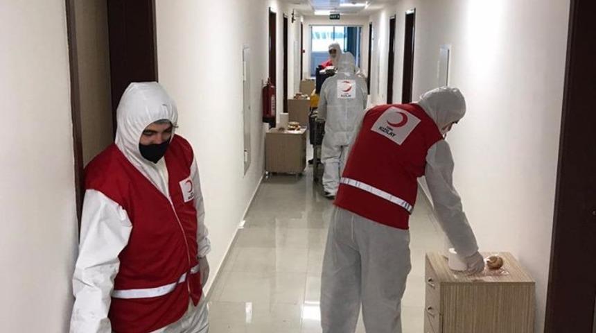 Kızılay&rsquo;dan karantinadakilere yardım eli