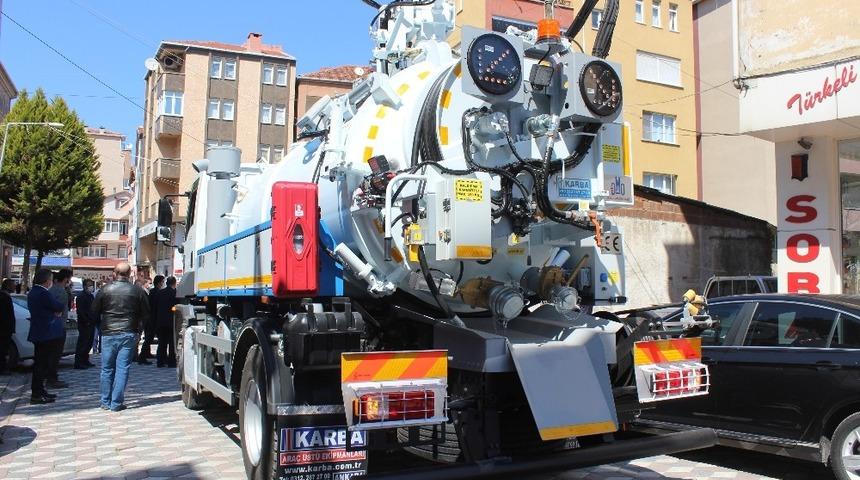 Türkeli’ye modern donanımlı vidanjör