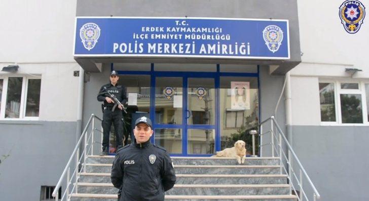 Erdek polisinden ’Evde Kal’ klibi G1