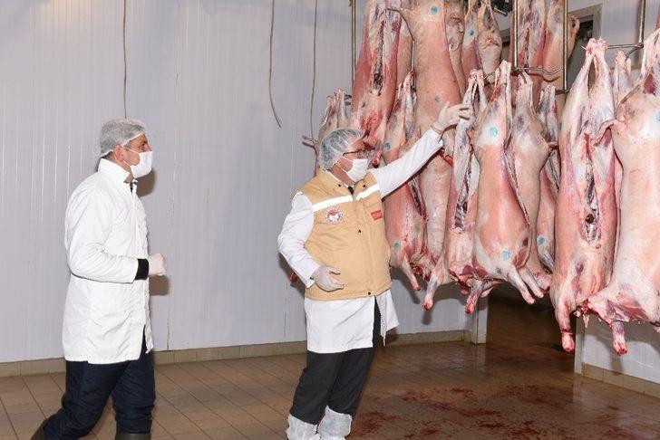 Balıkesir etine mezbahalarda korona denetimi G3