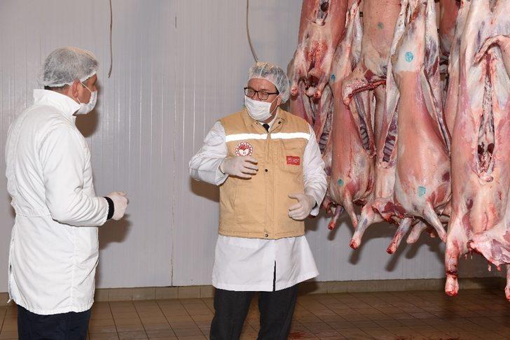 Balıkesir etine mezbahalarda korona denetimi G4