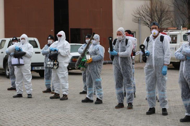 Nevşehir Belediyesi, dezenfekte çalışmalarını aralıksız sürdürüyor G1