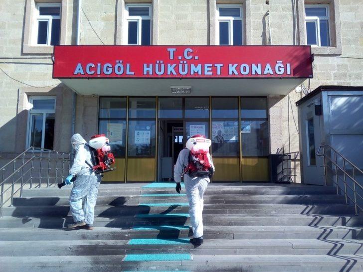 Nevşehir Belediyesi, dezenfekte çalışmalarını aralıksız sürdürüyor G2