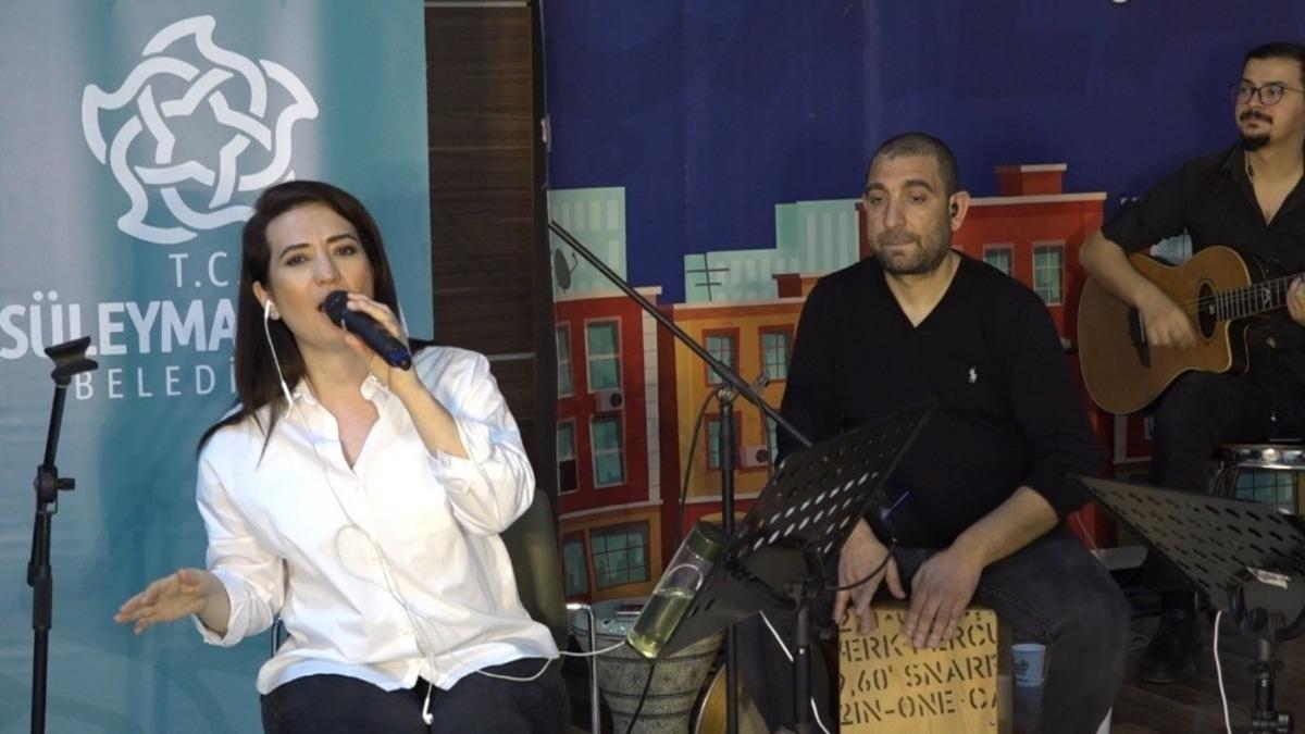 S&uuml;leymanpaşa Belediyesi konserleri evlere g&ouml;t&uuml;rmeye devam ediyor