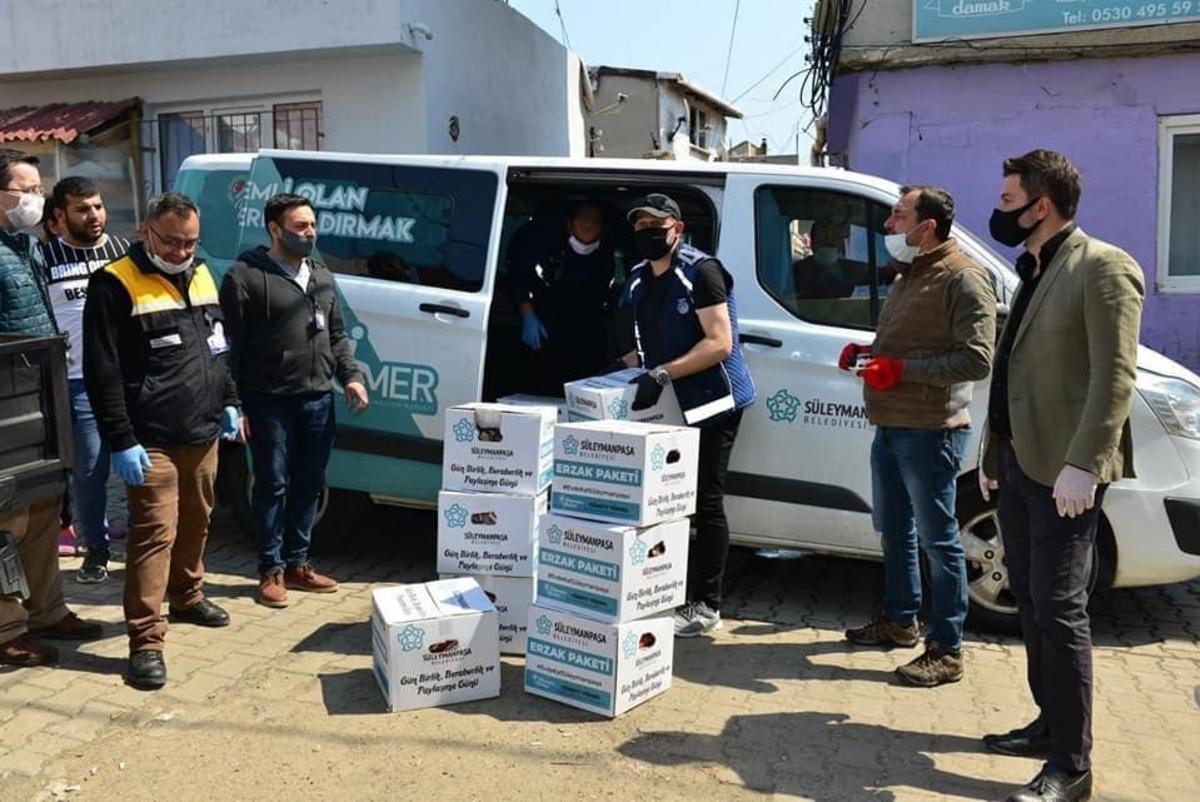 S&uuml;leymanpaşa Belediyesi&rsquo;nden ihtiya&ccedil; sahiplerine dev destek