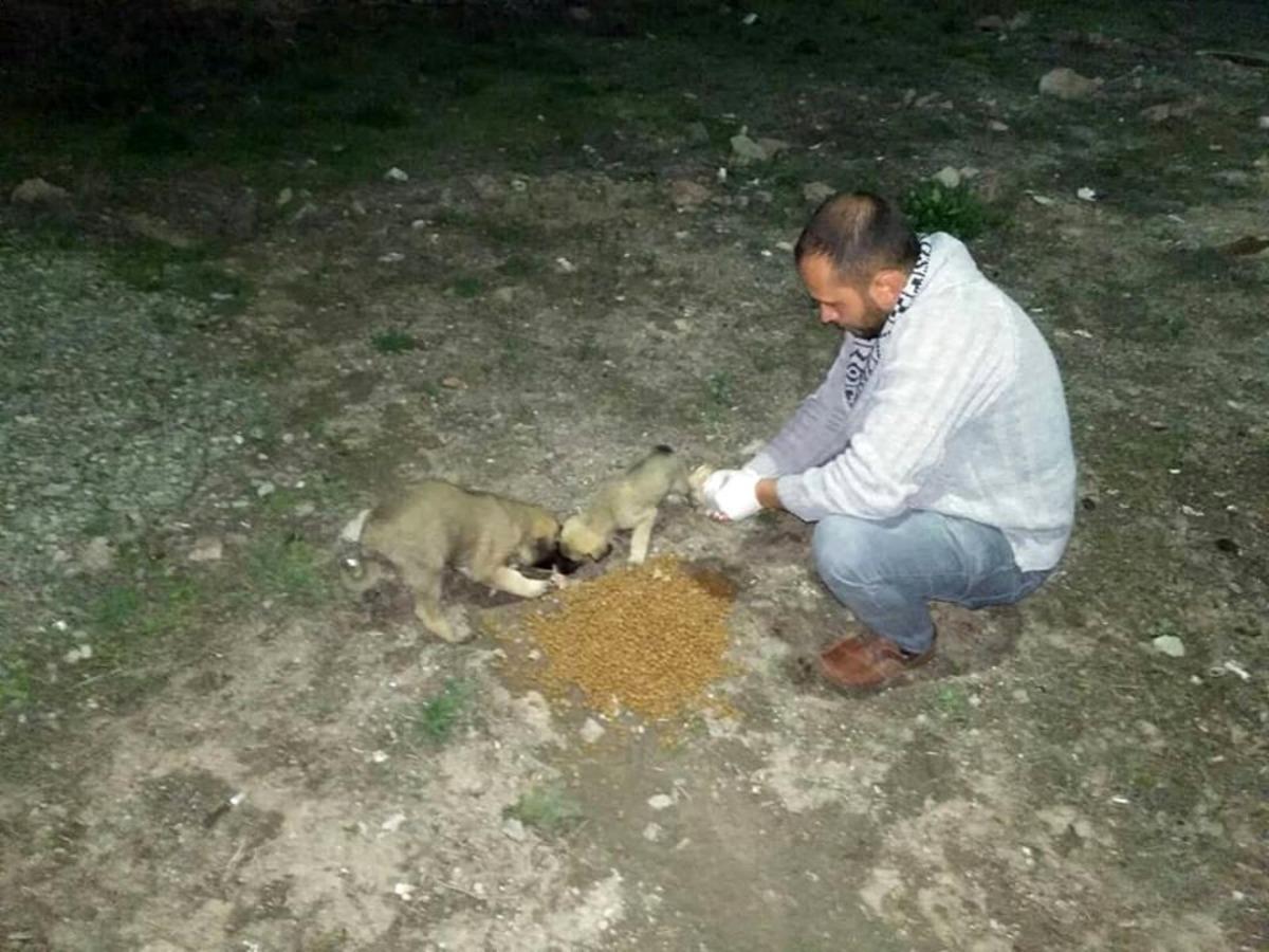 Sincan&rsquo;da her g&uuml;n 15-25 b&ouml;lgeye mama ve su bırakılıyor
