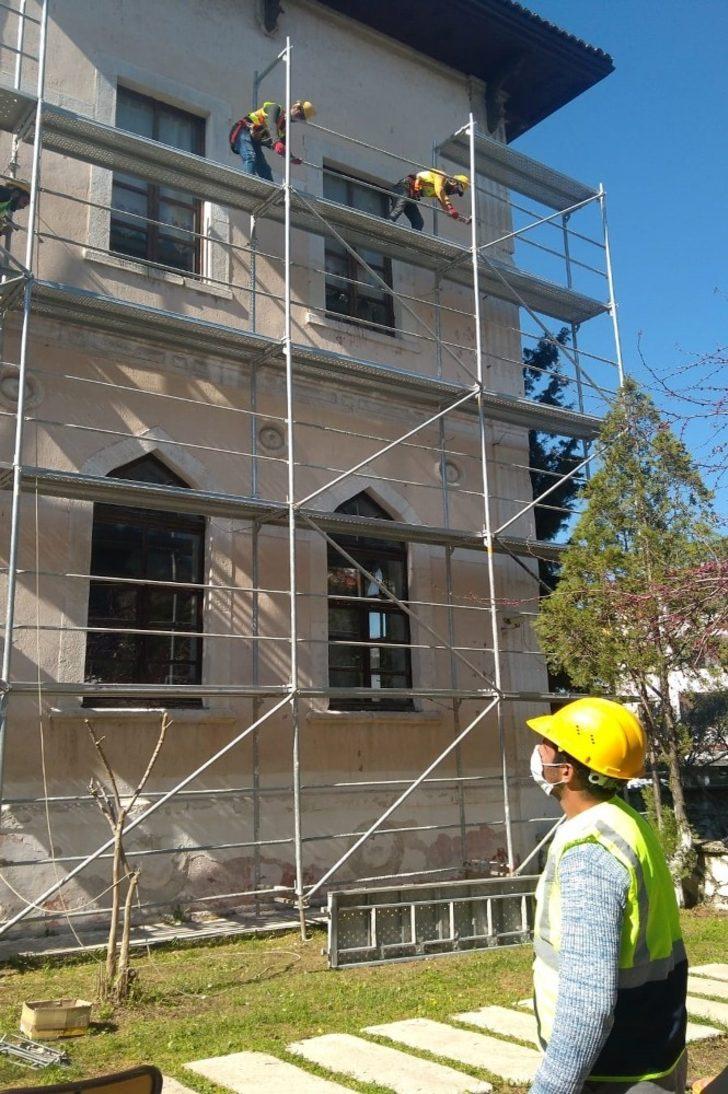 181 yıllık taş mektepte restorasyon G2