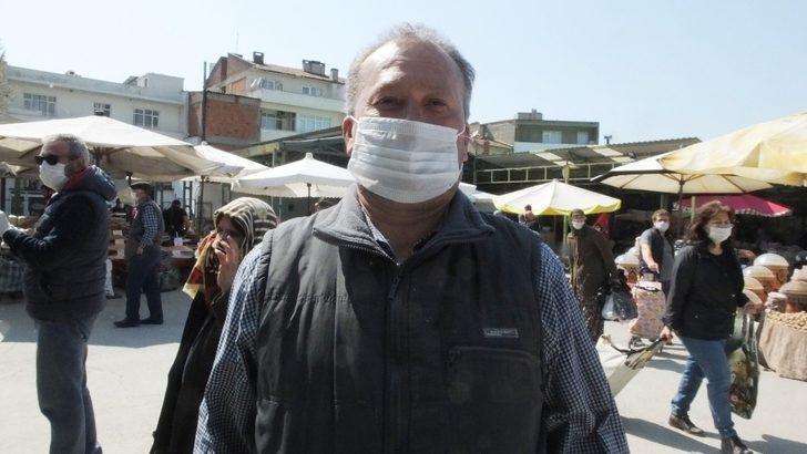 Burhaniye’de korona virüs tedbirleri artırıldı parka emniyet şeridi çekildi G5