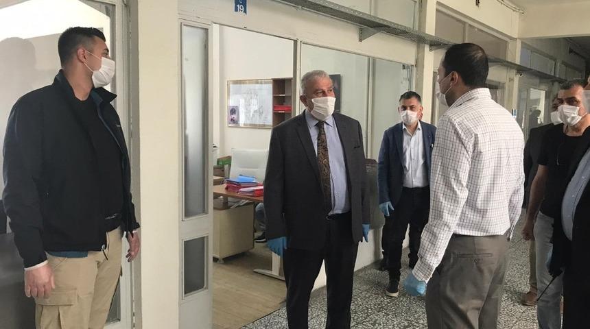 Başkan Atay&rsquo;dan sosyal mesafe hassasiyeti