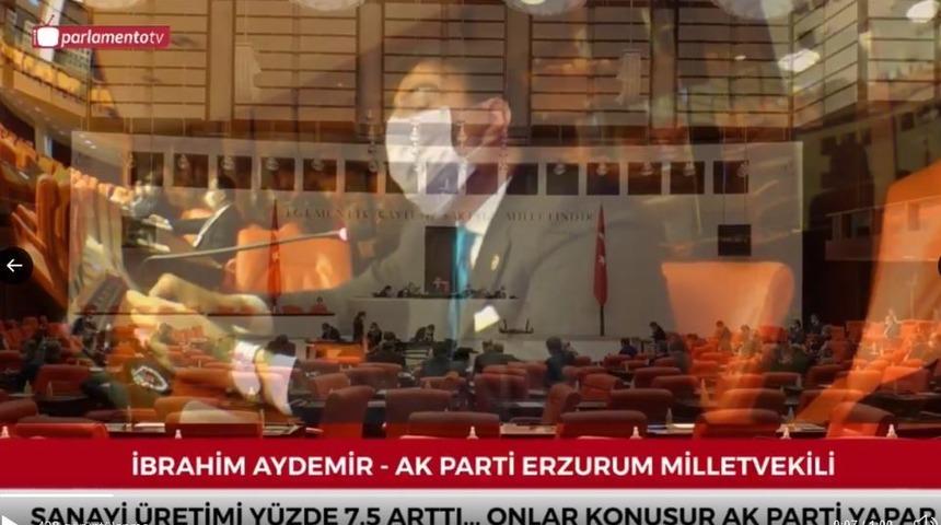 Milletvekili Aydemir Sanayi &Uuml;retim Endeksini değerlendirdi