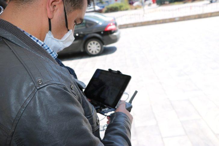 Niğde’de polis drone ile sosyal mesafe kontrolü yaptı G2