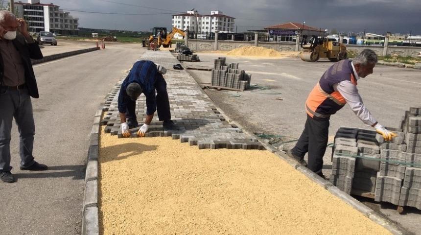 Hastane &ccedil;evresinde d&uuml;zenleme &ccedil;alışması