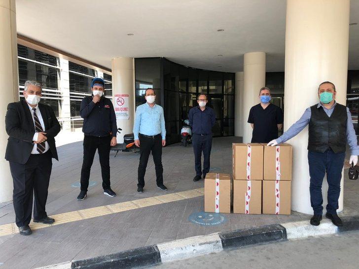 Sağlık çalışanlarına siperlik desteği G1